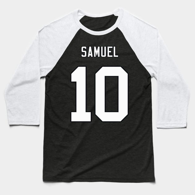 Curtis Samuel Panthers Baseball T-Shirt by telutiga